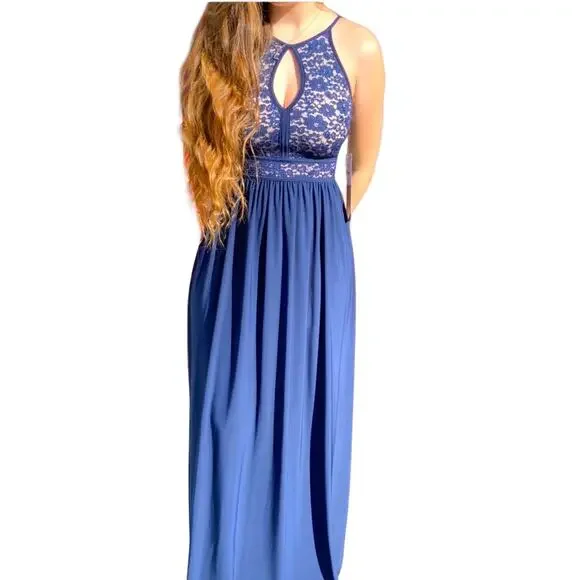 maternity formal dress Carla Maternity Evening Dress with easy Nursing Opening in Teal Green - XS  / 8030D